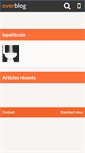 Mobile Screenshot of lepetitcoin.over-blog.fr
