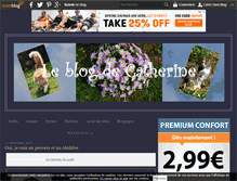 Tablet Screenshot of catherine-de-mercueil.over-blog.fr