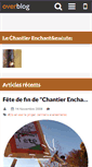 Mobile Screenshot of lechantier-enchante.over-blog.com