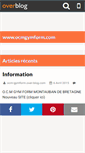 Mobile Screenshot of ocm-gymform.over-blog.com