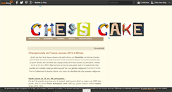 Desktop Screenshot of chesscake.over-blog.com