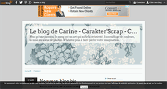 Desktop Screenshot of carakterscrap.over-blog.com