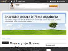 Tablet Screenshot of ensemble-contre-le-septieme-continent.over-blog.com