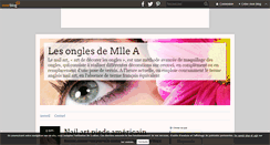 Desktop Screenshot of mlle.aureline.over-blog.com