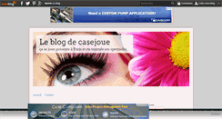 Desktop Screenshot of casejoue.over-blog.com