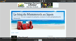 Desktop Screenshot of mammouth-banzai.over-blog.com