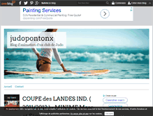 Tablet Screenshot of judopontonx.over-blog.com
