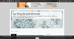Desktop Screenshot of chezchris.over-blog.fr