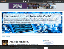 Tablet Screenshot of newsduweb.over-blog.com