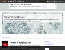 Tablet Screenshot of cactus-passion.over-blog.com