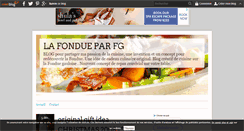 Desktop Screenshot of fondue.gauloise.over-blog.com