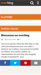 Mobile Screenshot of kvn94400.over-blog.com