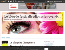 Tablet Screenshot of festivallesdionysies.over-blog.fr