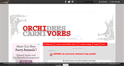 Desktop Screenshot of orchi-vores-et-autres-blablas.over-blog.com