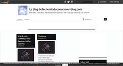 Desktop Screenshot of lecheminducoeur.over-blog.com