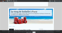 Desktop Screenshot of isabelleaparis.over-blog.com