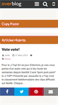 Mobile Screenshot of copypaste.over-blog.com
