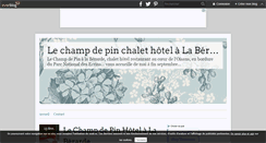 Desktop Screenshot of lechampdepin.over-blog.com