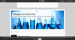 Desktop Screenshot of ongles-a-domicile.over-blog.fr