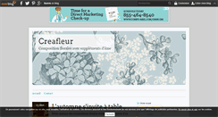Desktop Screenshot of creafleur.over-blog.com