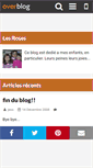 Mobile Screenshot of lesroses.over-blog.com