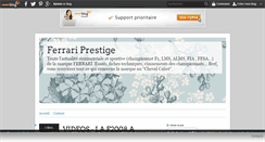 Desktop Screenshot of ferrariprestige.over-blog.com