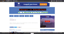 Desktop Screenshot of changerlarepublique.over-blog.com