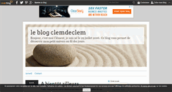 Desktop Screenshot of clemdeclem.over-blog.com