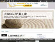 Tablet Screenshot of clemdeclem.over-blog.com