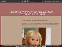 Tablet Screenshot of les-douceurs-de-nana.over-blog.com