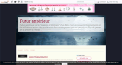 Desktop Screenshot of futur-anterieur.over-blog.com