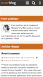 Mobile Screenshot of futur-anterieur.over-blog.com