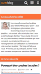 Mobile Screenshot of lescoucheslavables.over-blog.com