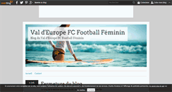 Desktop Screenshot of footfeminin-rcserris.over-blog.com