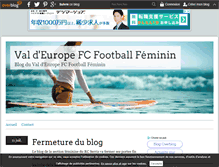 Tablet Screenshot of footfeminin-rcserris.over-blog.com