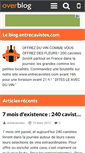 Mobile Screenshot of entrecavistes.over-blog.com