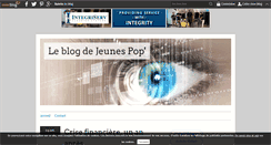 Desktop Screenshot of jeunespop1er.over-blog.fr