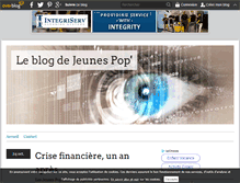 Tablet Screenshot of jeunespop1er.over-blog.fr