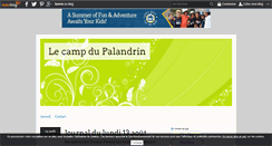 Desktop Screenshot of campdupalandrin.over-blog.com