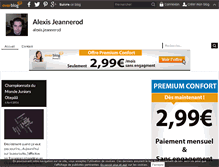 Tablet Screenshot of alexis.jeannerod.over-blog.com