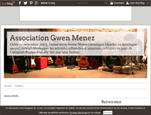 Tablet Screenshot of gwen-menez.over-blog.fr