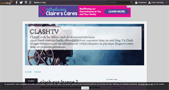 Desktop Screenshot of clash-tv.over-blog.com