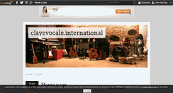 Desktop Screenshot of clayevocale.international.over-blog.com