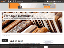 Tablet Screenshot of k2smokes.over-blog.com