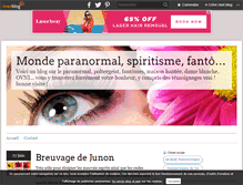 Tablet Screenshot of le-monde-paranormal.over-blog.com