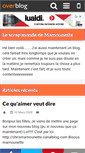 Mobile Screenshot of lescrapdemamounette.over-blog.com