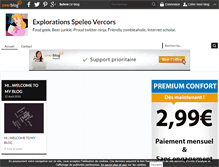 Tablet Screenshot of explorations.speleo.vercors.over-blog.com