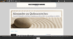 Desktop Screenshot of alexandre.over-blog.com
