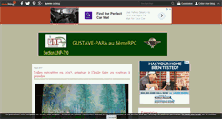 Desktop Screenshot of blogdegustave-3rpc.over-blog.com