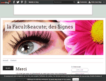 Tablet Screenshot of facultedessignes.over-blog.com